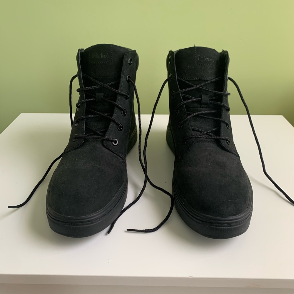 Black Suede Timberlands